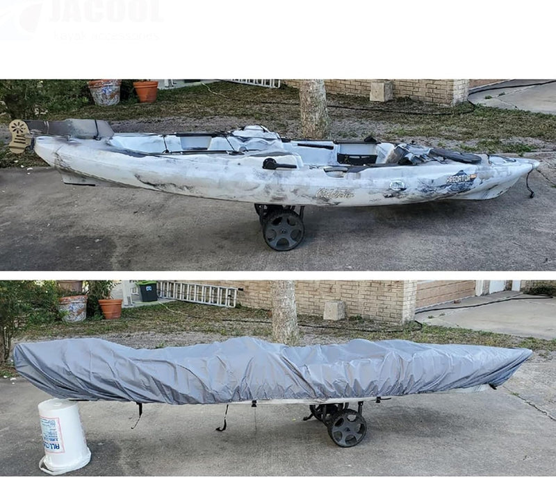 Waterproof UV-Resistant Kayak Cover with Adjustable Straps – Marivor
