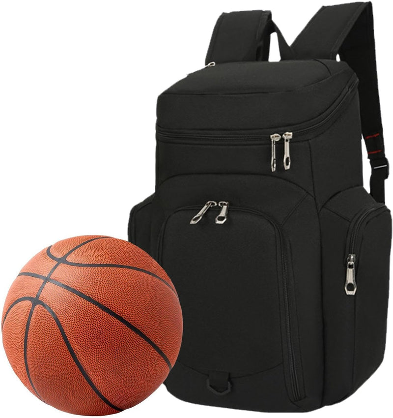 Men’s Basketball Backpack – Large 30L Sports Bag with Waterproof Bottom – Draycor
