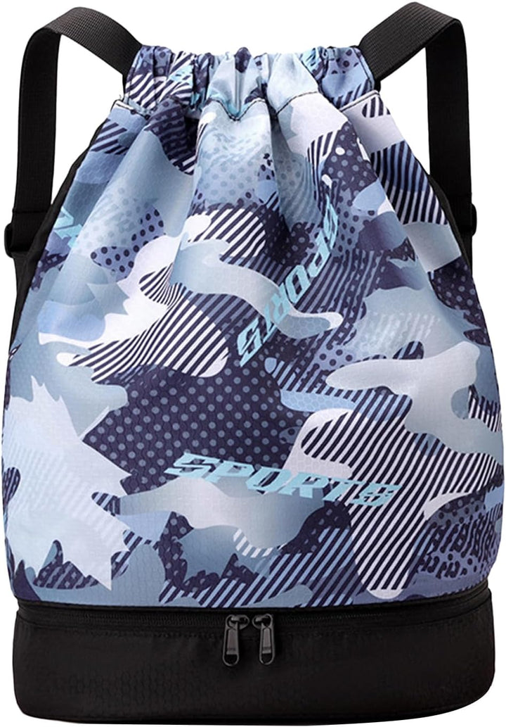 Portable Sports Duffle Bag with Shoe Compartment – Trivora