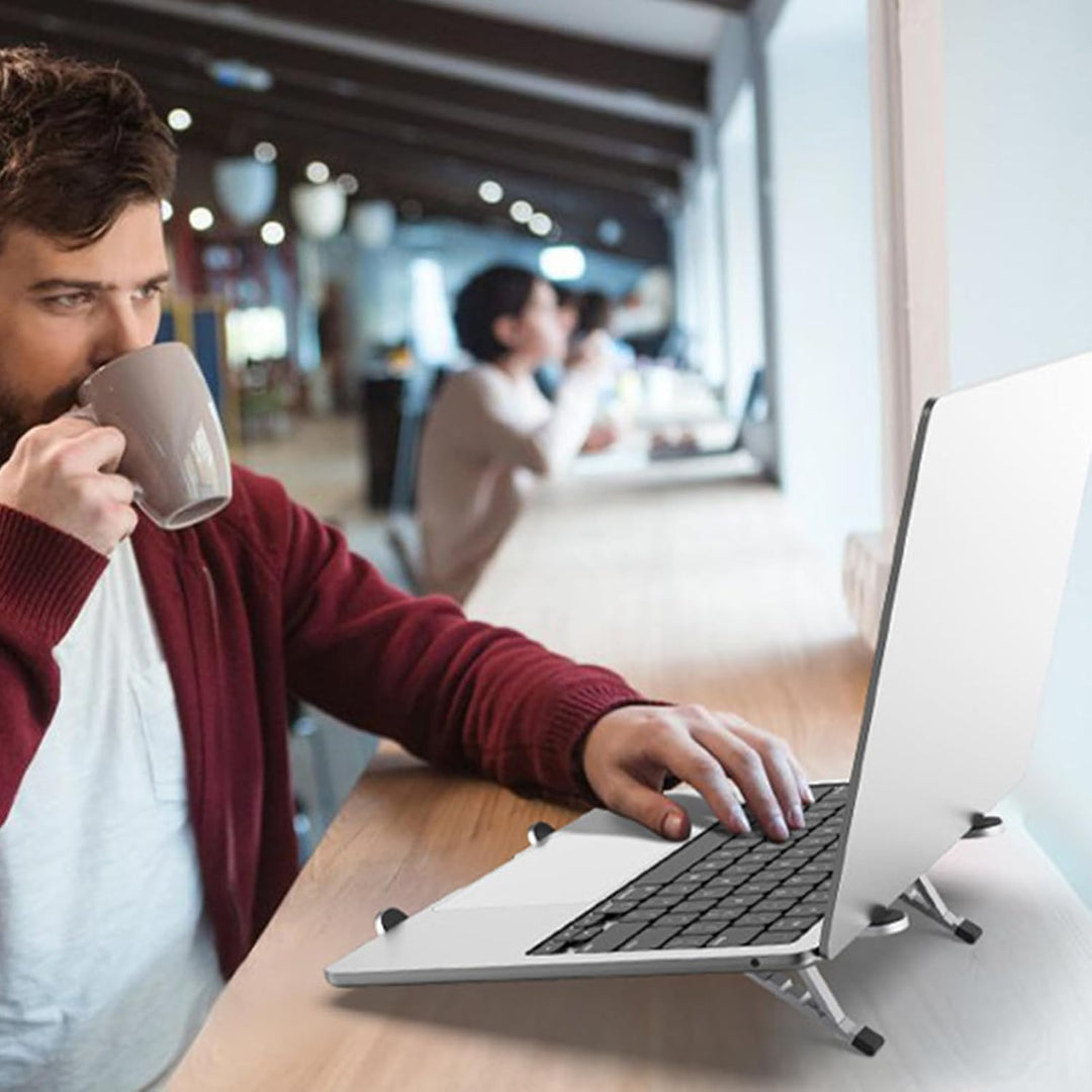 Adjustable Laptop Stand – Foldable Cooling Notebook Mount for Office & Travel – Orvane