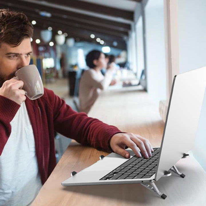 Adjustable Laptop Stand – Foldable Cooling Notebook Mount for Office & Travel – Orvane