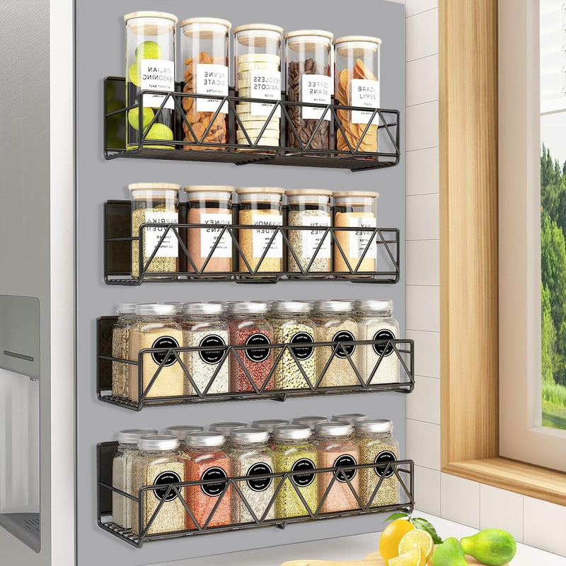 No-Drill Magnetic Spice Rack Set – Vespera