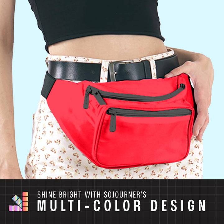 Holographic Bum Bag with Adjustable Strap – Unisex Waist & Festival Pack (1+1 FREE)