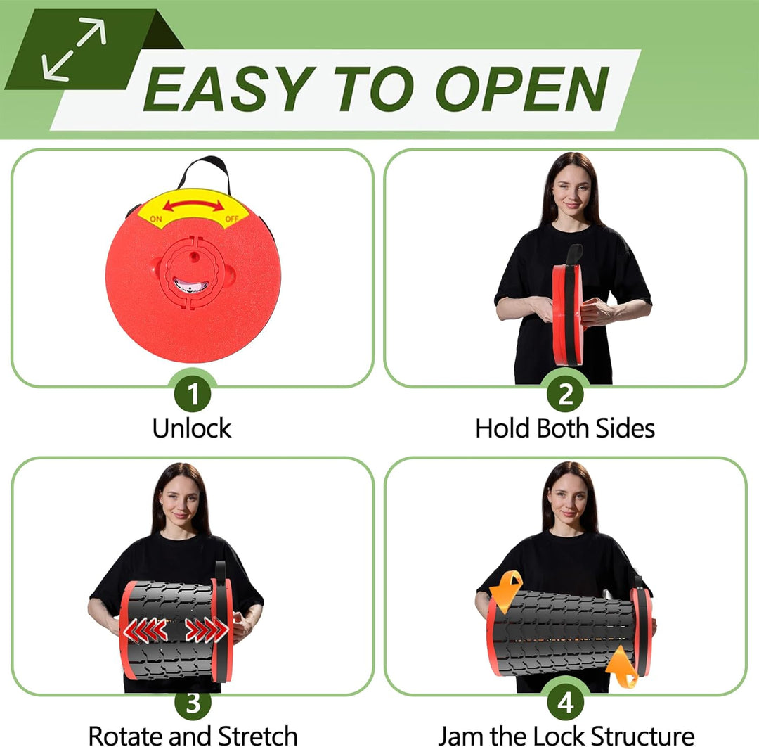 Collapsible Stool with Cushion – SitMax