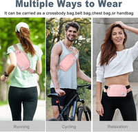 Lightweight Mini Crossbody Waist Bag with Adjustable Strap – Unisex Everyday Pack (1+1 FREE)