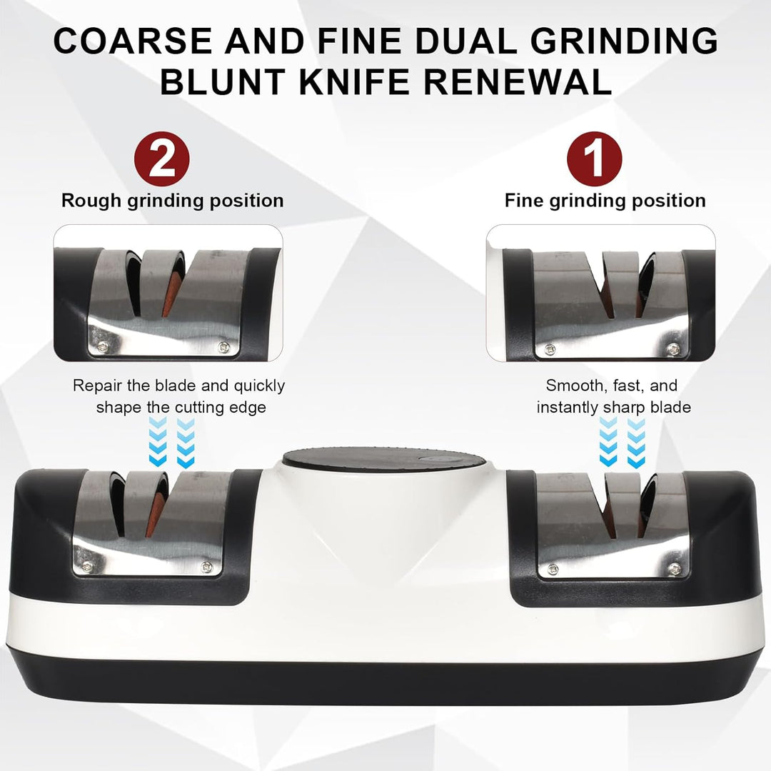 Electric Knife Sharpener with 3 Speeds & LED Display – EdgeMaster