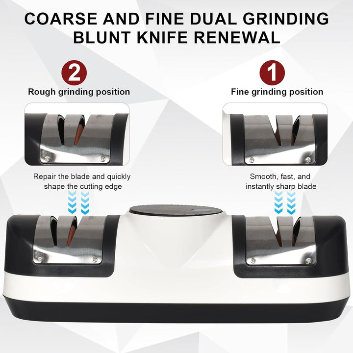 Electric Knife Sharpener with 3 Speeds & LED Display – EdgeMaster