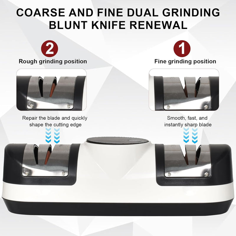 Electric Knife Sharpener with 3 Speeds & LED Display – EdgeMaster