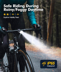 Rechargeable Bike Light Set with 3+6 Modes & Side Lighting – RoadBeam