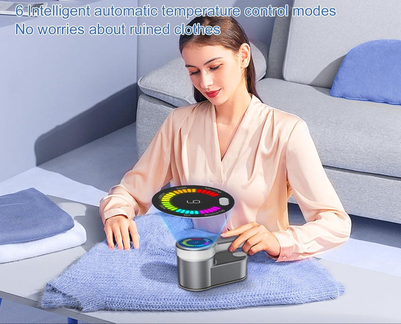 Portable Travel Steamer Iron 1200W with 6 Modes and AU Plug