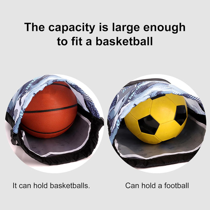 Portable Sports Duffle Bag with Shoe Compartment – Trivora