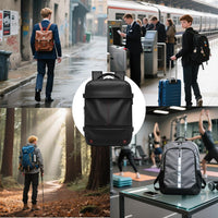 Expandable & Waterproof Travel Backpack with Vacuum Compression – Arvid