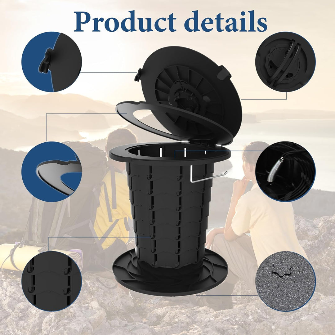 Portable Toilet with Adjustable Height – CampMate