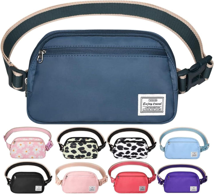 Lightweight Mini Crossbody Waist Bag with Adjustable Strap – Unisex Everyday Pack (1+1 FREE)