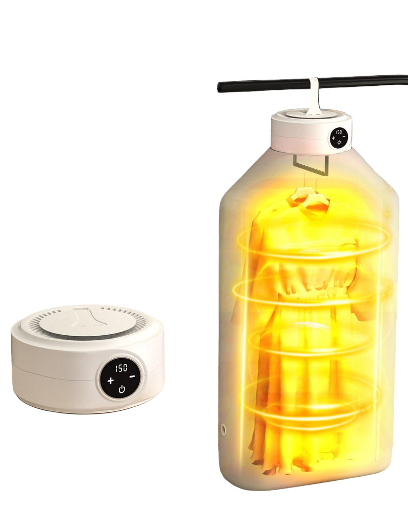 Portable Clothes Dryer with Folding Bag for Small Spaces