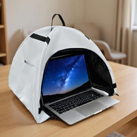 Laptop Sun Shade – Foldable Anti-Glare Privacy Tent for 13–16" Devices – Travory