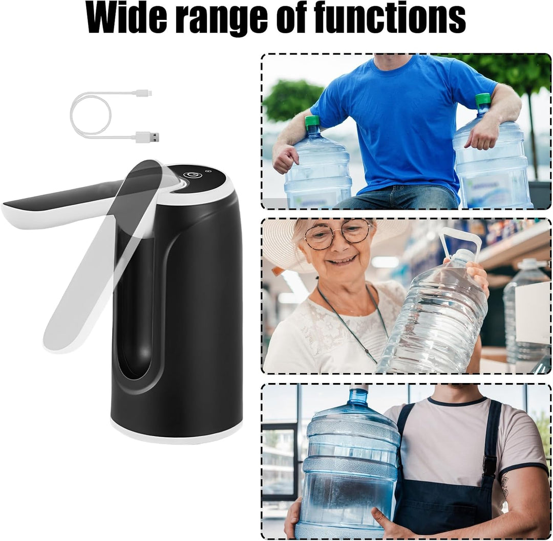 Portable USB Rechargeable Water Dispenser – Hydravo (1+1 FREE)