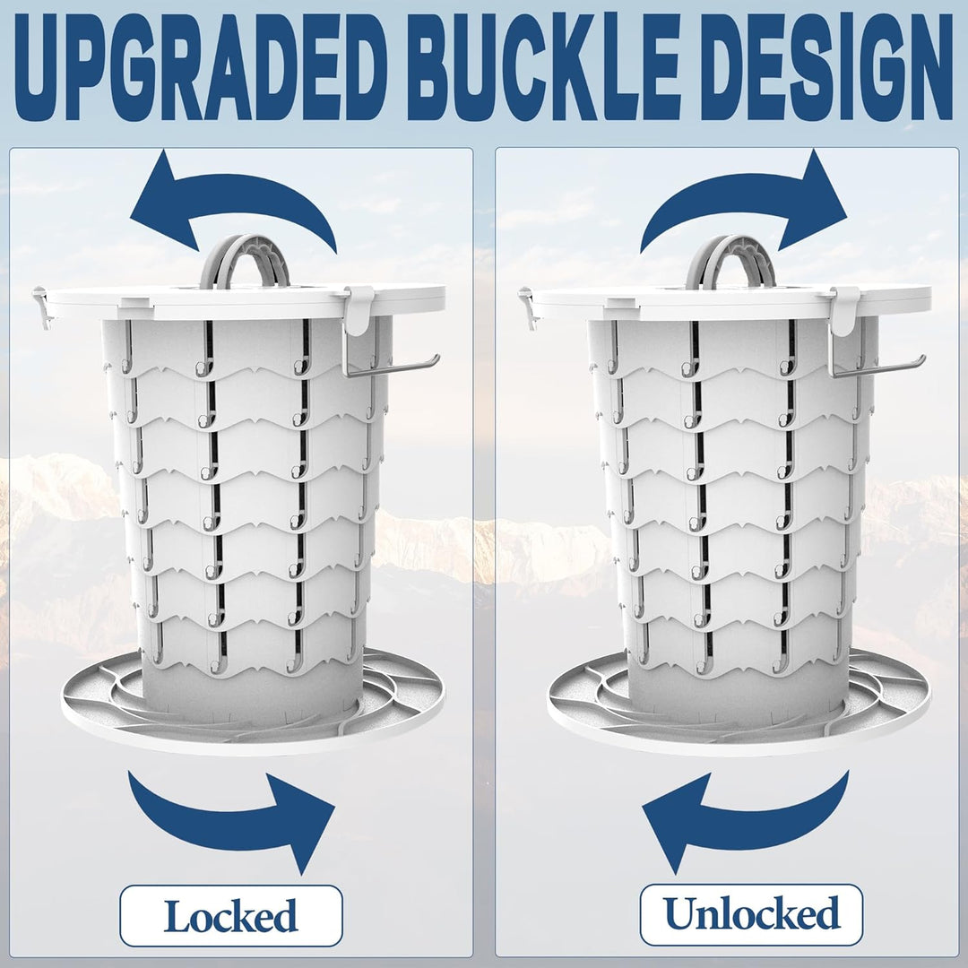 Portable Toilet with Adjustable Height – CampMate