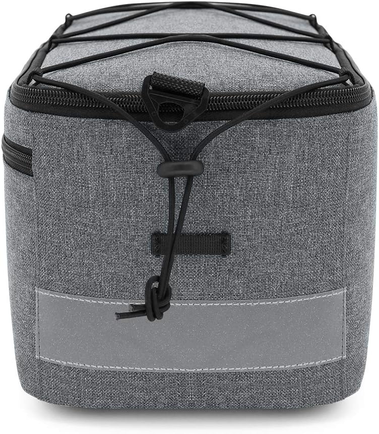 8L Insulated Bike Rear Trunk Cooler Bag with Shoulder Strap – Trevilo