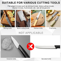 Electric Knife Sharpener with 3 Speeds & LED Display – EdgeMaster