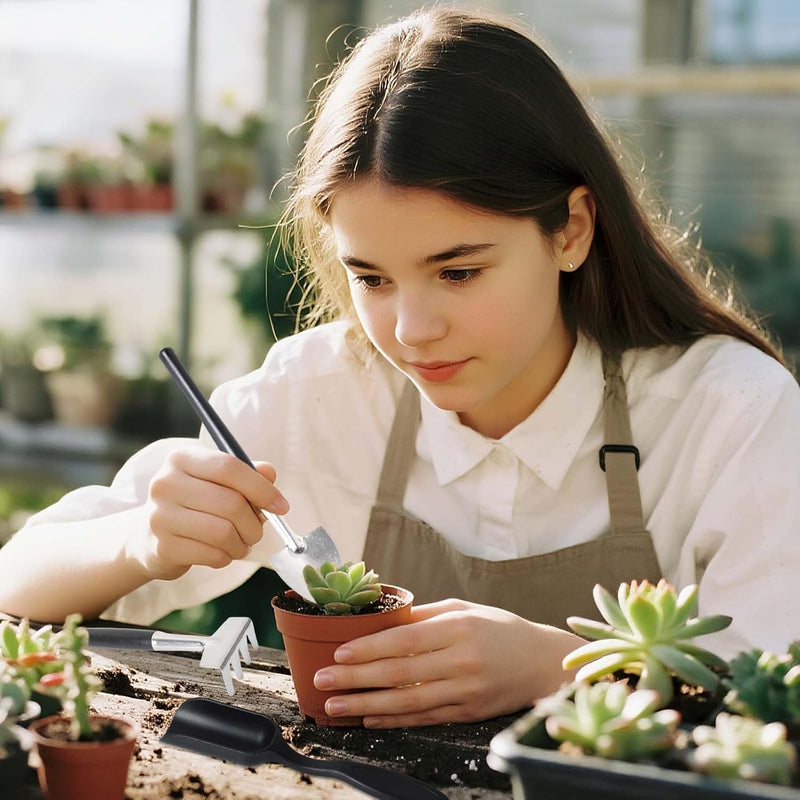 12-in-1 Succulent Tools Set with Storage Bag for Indoor Gardening