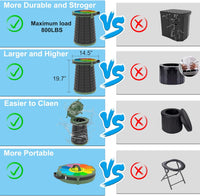 Portable Toilet with Adjustable Height – CampMate