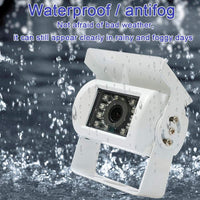 Truck Backup Camera 12V/24V with 18 LED IR Night Vision IP68