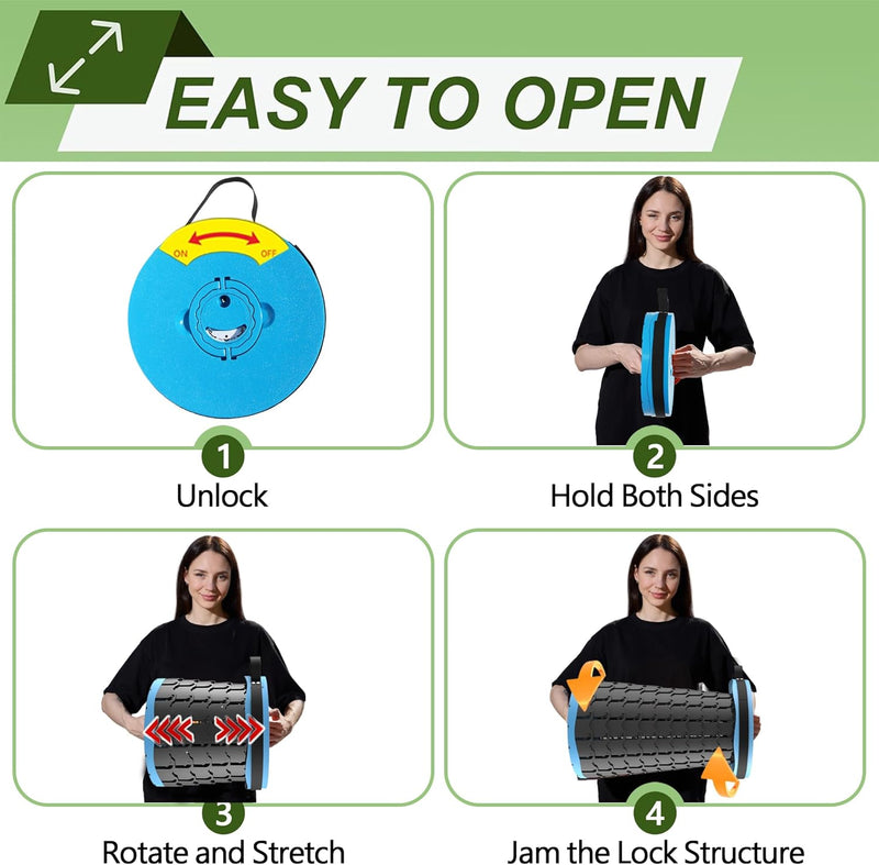 Collapsible Stool with Cushion – SitMax