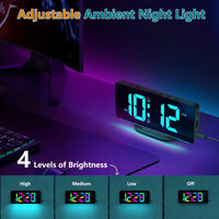 11.5-Inch Digital Calendar Day Clock with 19 Reminders – Claryon