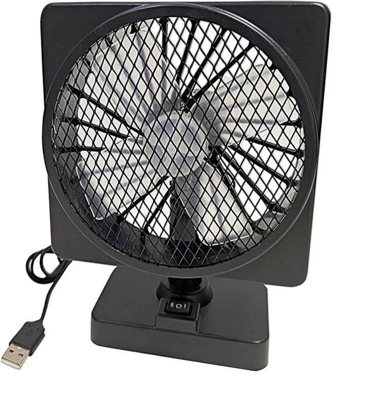 12V USB Air Circulator Car AC Cooling Fan with 360° Rotation (1+1 FREE) – Aurovent