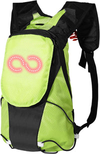 LED Motorcycle Backpack – Luminous Safety Glow Bag for Outdoor & Night Riding – Lumaro