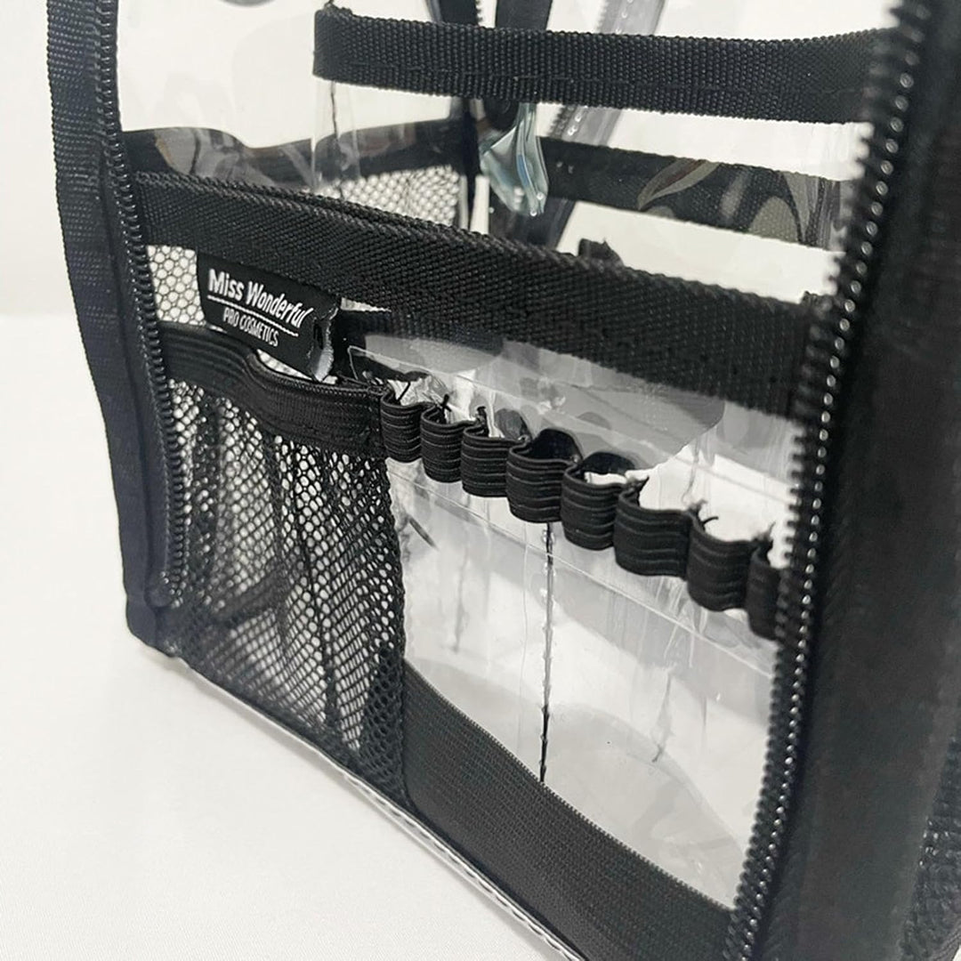 Large Transparent PVC Makeup Bag for Travel & Daily Use – Aveline
