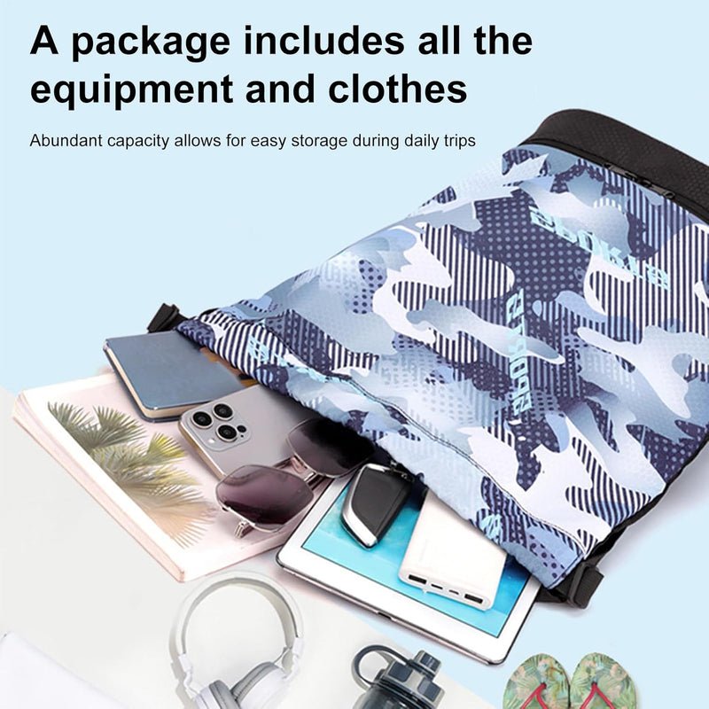 Portable Sports Duffle Bag with Shoe Compartment – Trivora