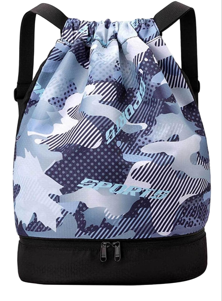 Portable Sports Duffle Bag with Shoe Compartment – Trivora
