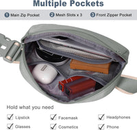 Lightweight Mini Crossbody Waist Bag with Adjustable Strap – Unisex Everyday Pack (1+1 FREE)