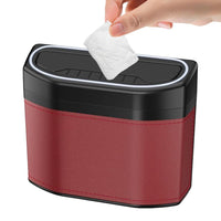 Smell-Proof Car Trash Can with Touch Light – Lurevo