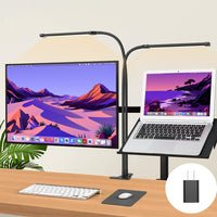 77 LED Desk Clamp Lamp with 70cm Flexible Gooseneck – Ravien