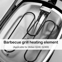 High-Power Stainless Steel Grill Heating Coil 2200W for Outdoor Electric BBQ – Zeythra