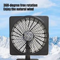 12V USB Air Circulator Car AC Cooling Fan with 360° Rotation (1+1 FREE) – Aurovent