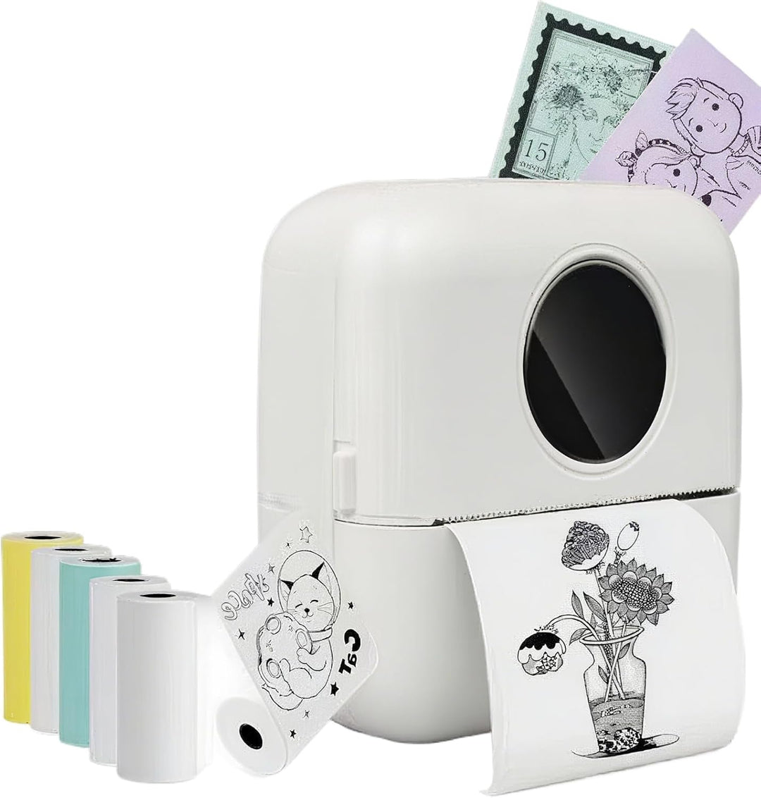 Portable Bluetooth Label Maker – Ink-Free Thermal Printing