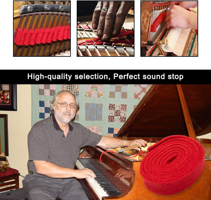 Professional 16-Piece Piano Tuning Kit with Storage Case – Arvena