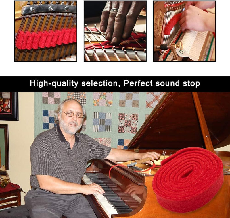 Professional 16-Piece Piano Tuning Kit with Storage Case – Arvena