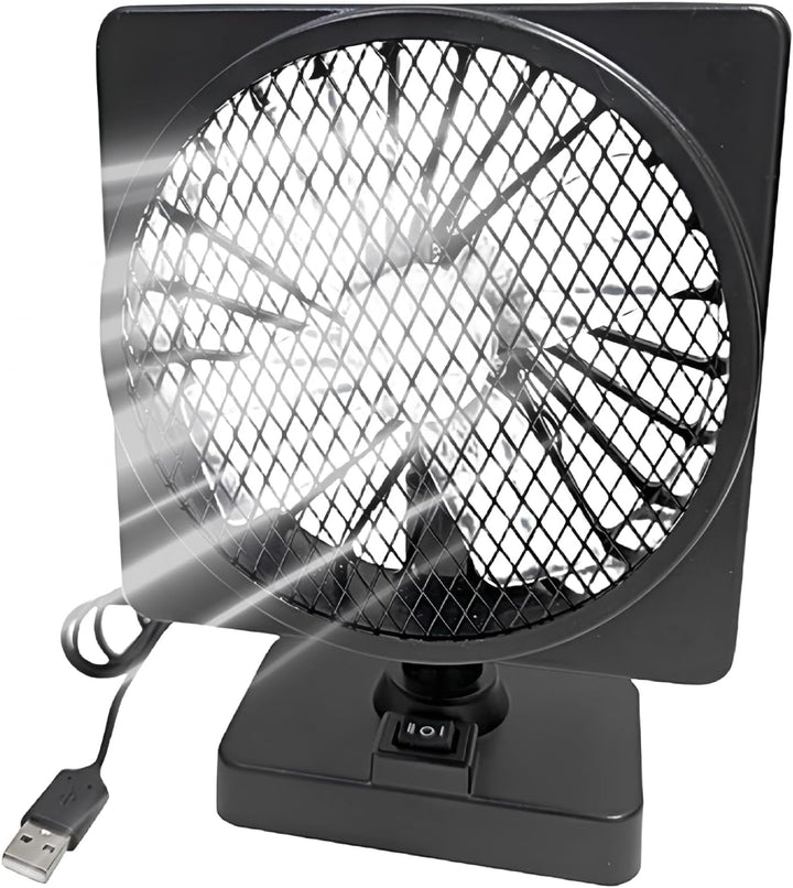 12V USB Air Circulator Car AC Cooling Fan with 360° Rotation (1+1 FREE) – Aurovent