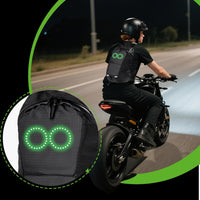LED Travel Backpack – Waterproof Luminous Rucksack with Audio-Responsive Glow – Nexora