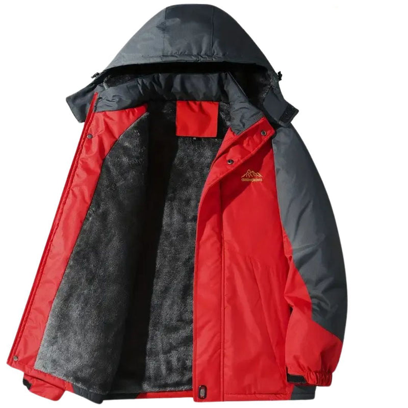 Men's outdoor jacket with hood - Roderik