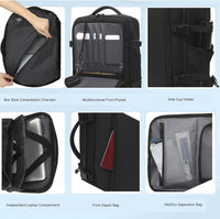 Expandable Vacuum Travel Backpack 56–75L with Pump – Dravion