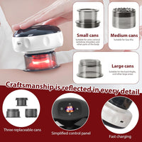 Smart Infrared Cupping Massager with 12 Therapy Levels and Remote Control – Auryon