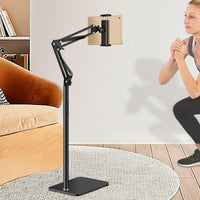 Adjustable 360° Phone and Tablet Floor Stand – Movira