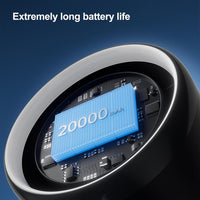 Rechargeable Clip-On Stroller Fan with Night Light 100 Speeds