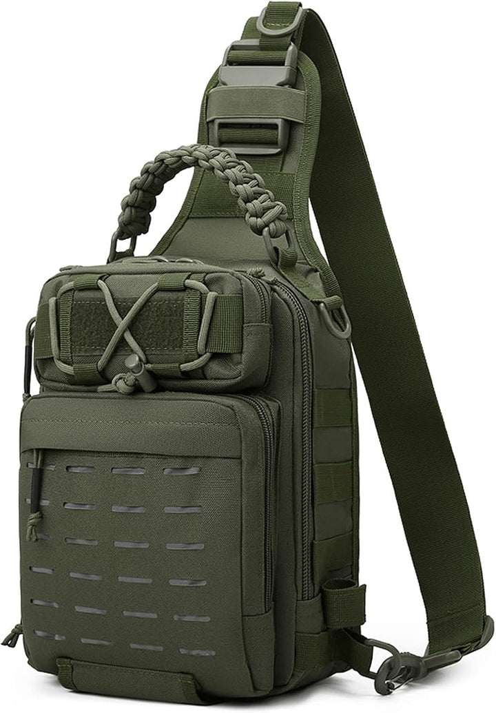 Fishing Sling Bag with Multi-Pocket Tackle Storage – Arvion